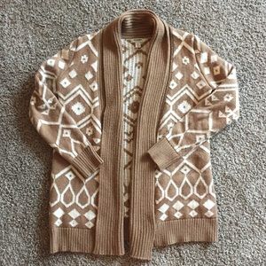 Old Navy Aztec Print Sweater